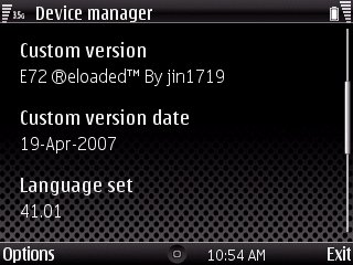 CFW Nokia E72 Reloaded By jin1719